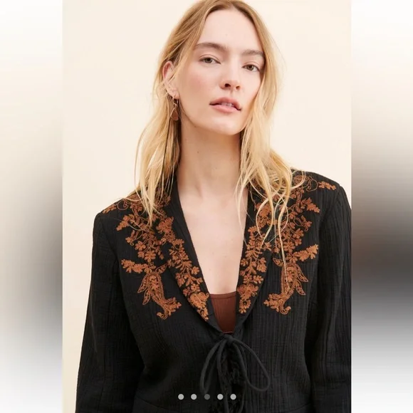 Free People Willow Bed Jacket, S - Picture 3 of 5